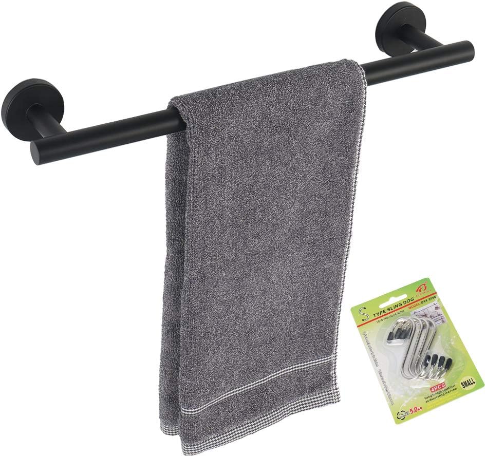 TocTen Bath Towel Bar - Thicken SUS304 Stainless Steel Bathroom Towel Holder, Towel Rod for Bathroom Heavy Duty Wall Mounted Towel Rack Hanger (30IN, Gold) : Tools & Home Improvement