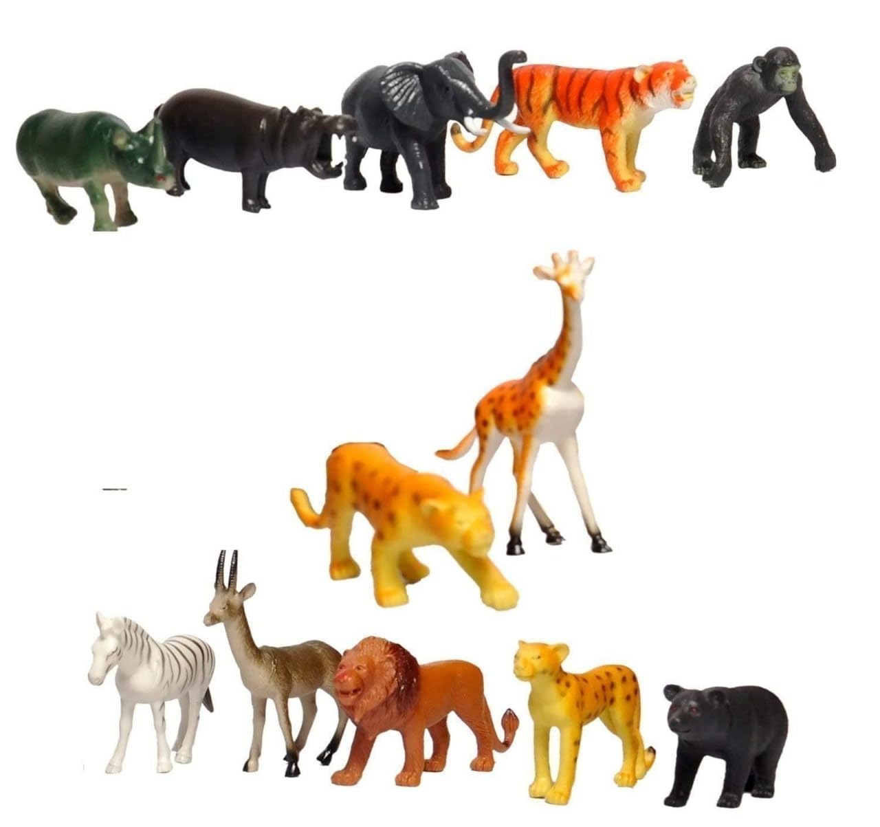 Animal Land Wild Animal Set of 12-MW807