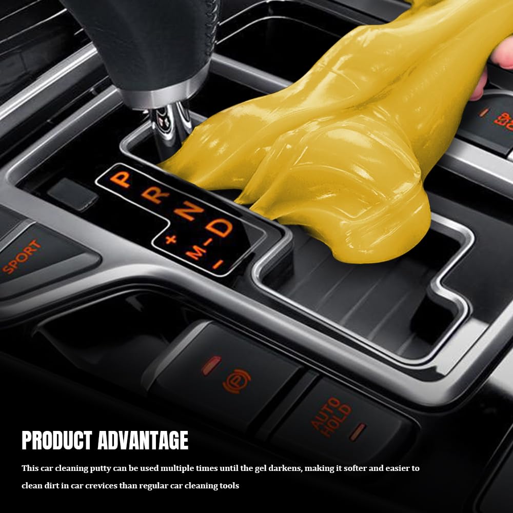 Gel de limpieza de coche, suministros de limpieza de coche, masilla de limpieza de coche, kit universal de limpieza de automóviles, herramientas de detalles de automóviles, accesorios para
