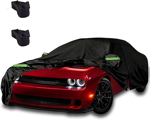 Aazai Funda impermeable para automóvil para todo tipo de clima, apta para Dodge Challenger 2008-2023, ajuste personalizado, cubierta completa para disponible en Yaxa Colombia