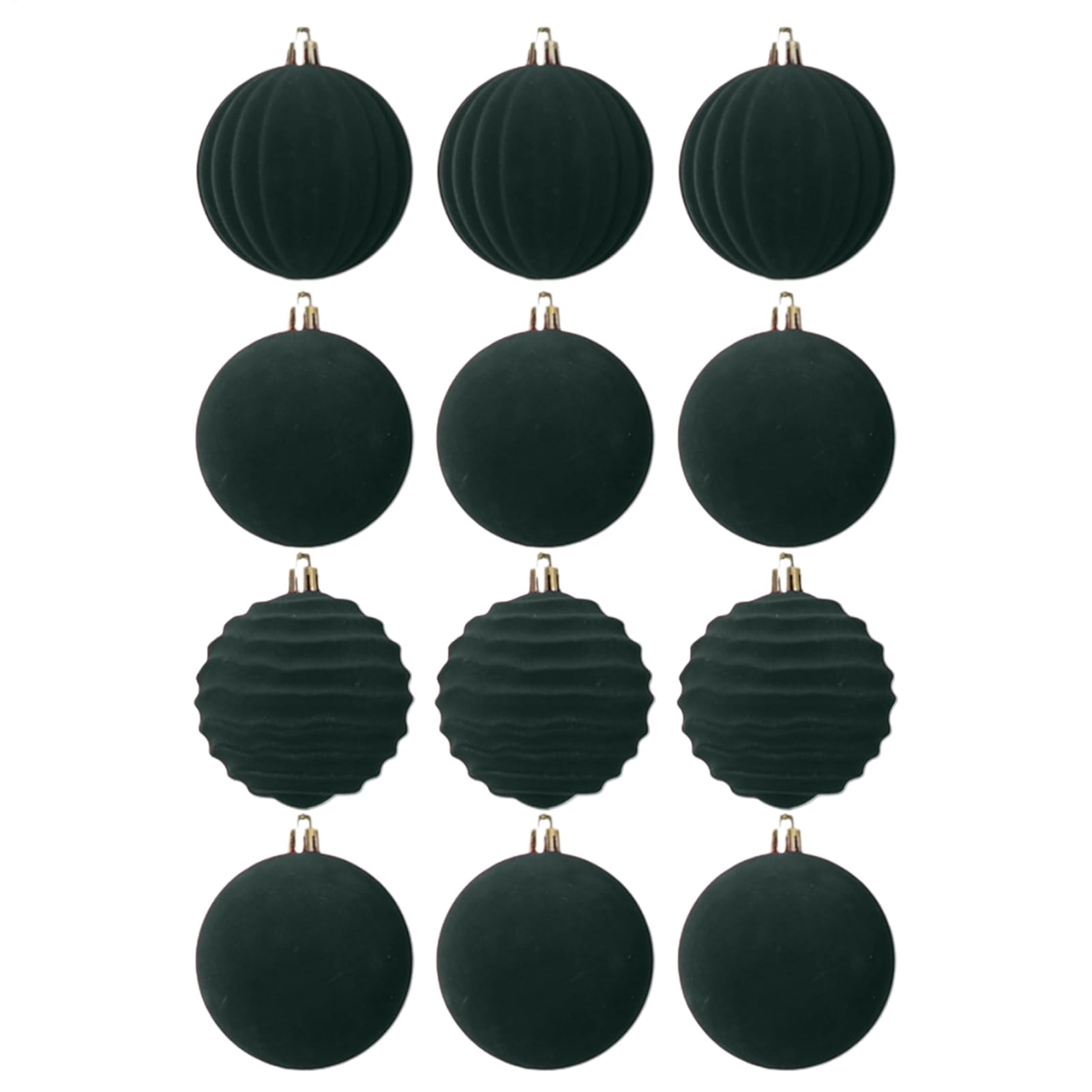 Boules de Noël en velours pour décorer votre salon et vos fenêtres de fête