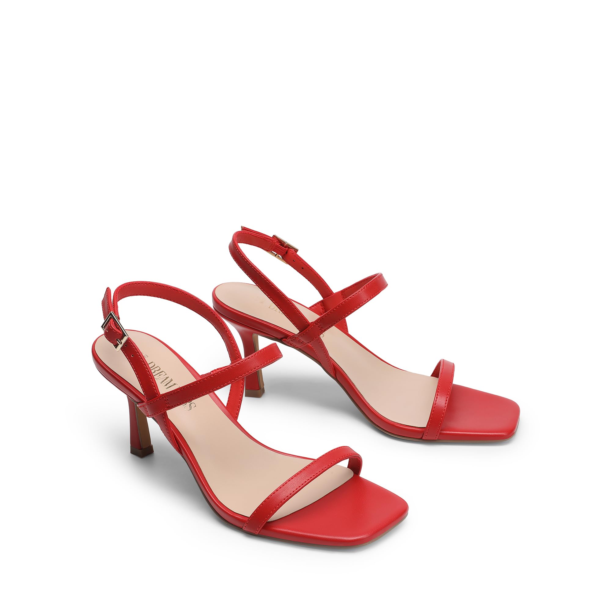 DREAM PAIRS Sdhs2452w Sandalia con talónMujer