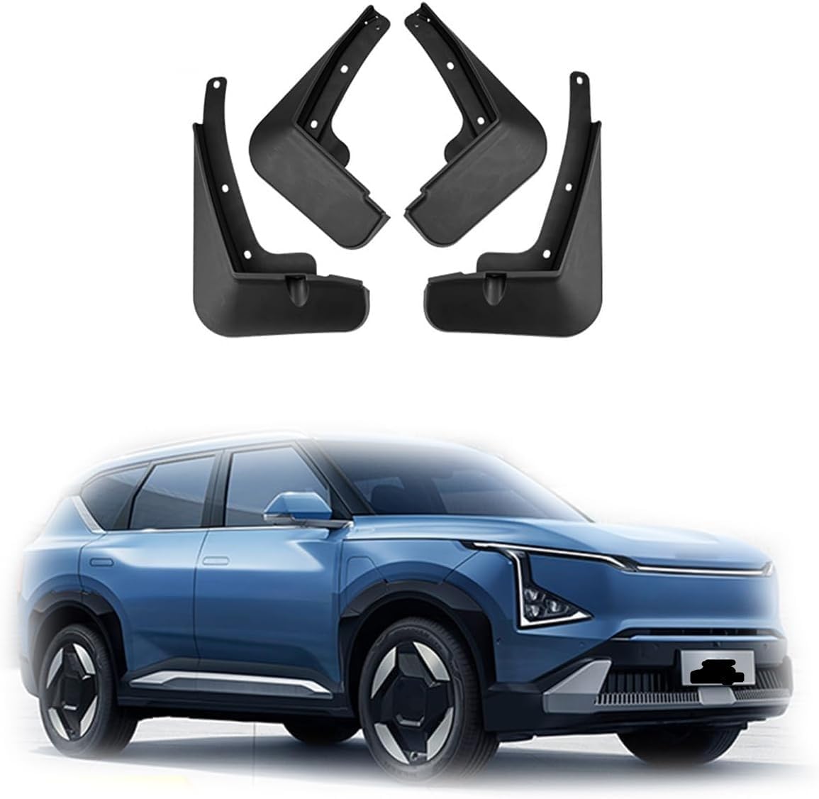 Guardabarros de coche KIA EV5 2024-2025 para mantener la carrocería limpia siempre