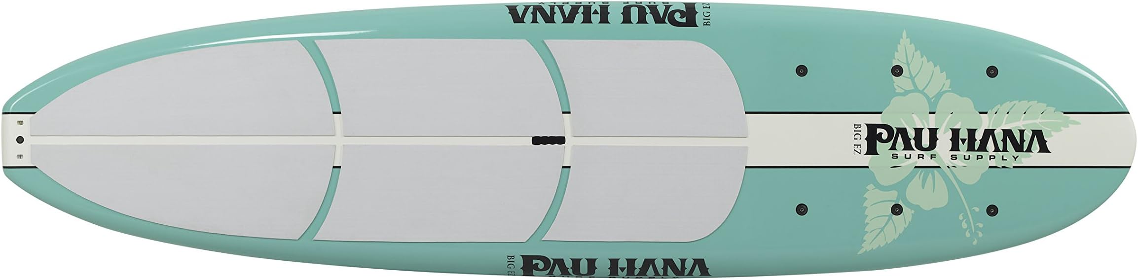 Pau Hana Big EZ Stand Up Paddle Board, 11-Feet, Sea Foam Green
