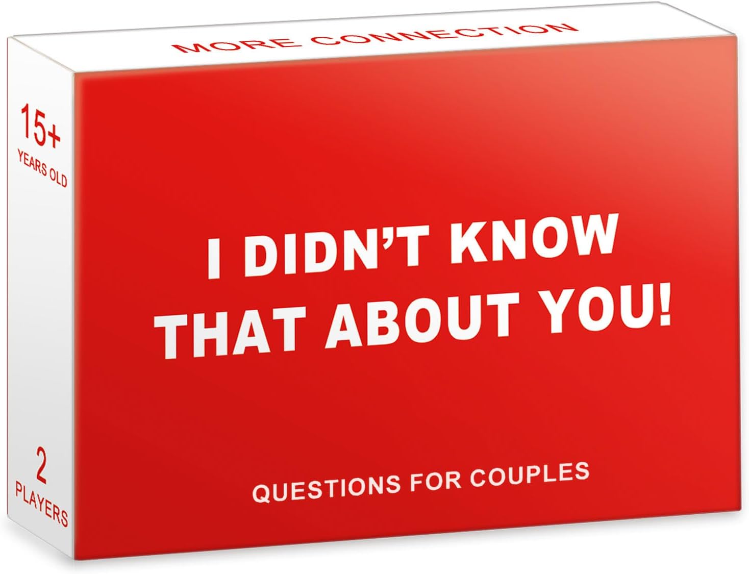 I Didn’t Know That About You! Couples Conversation Cards – 100 Questions for Date Night, 4 Levels (Ice Breaker to Deeper), Meaningful Gift for Anniversaries & Weddings
