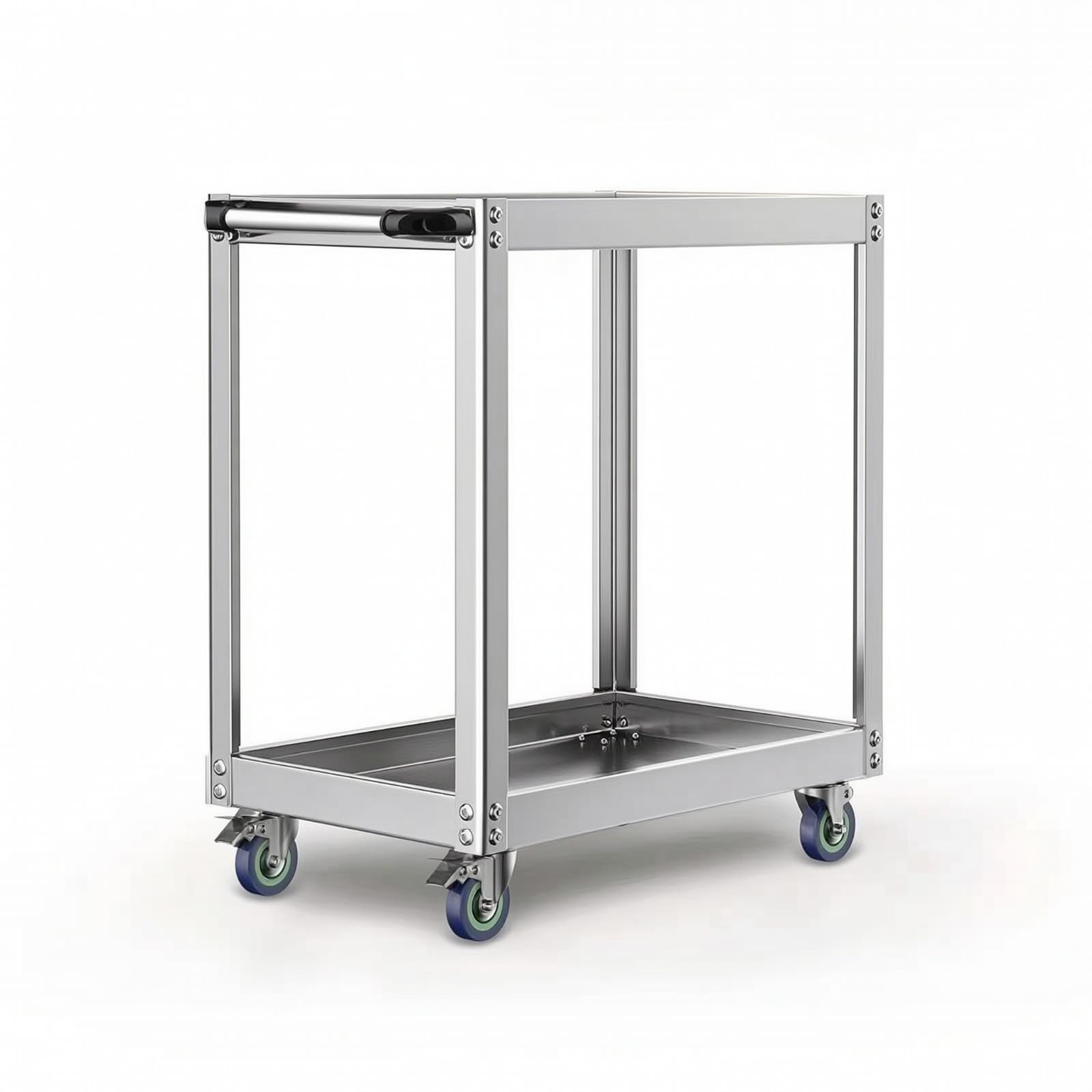 Carrello in Acciaio Inox Carrello da, 66 35 76cm, Style to 6