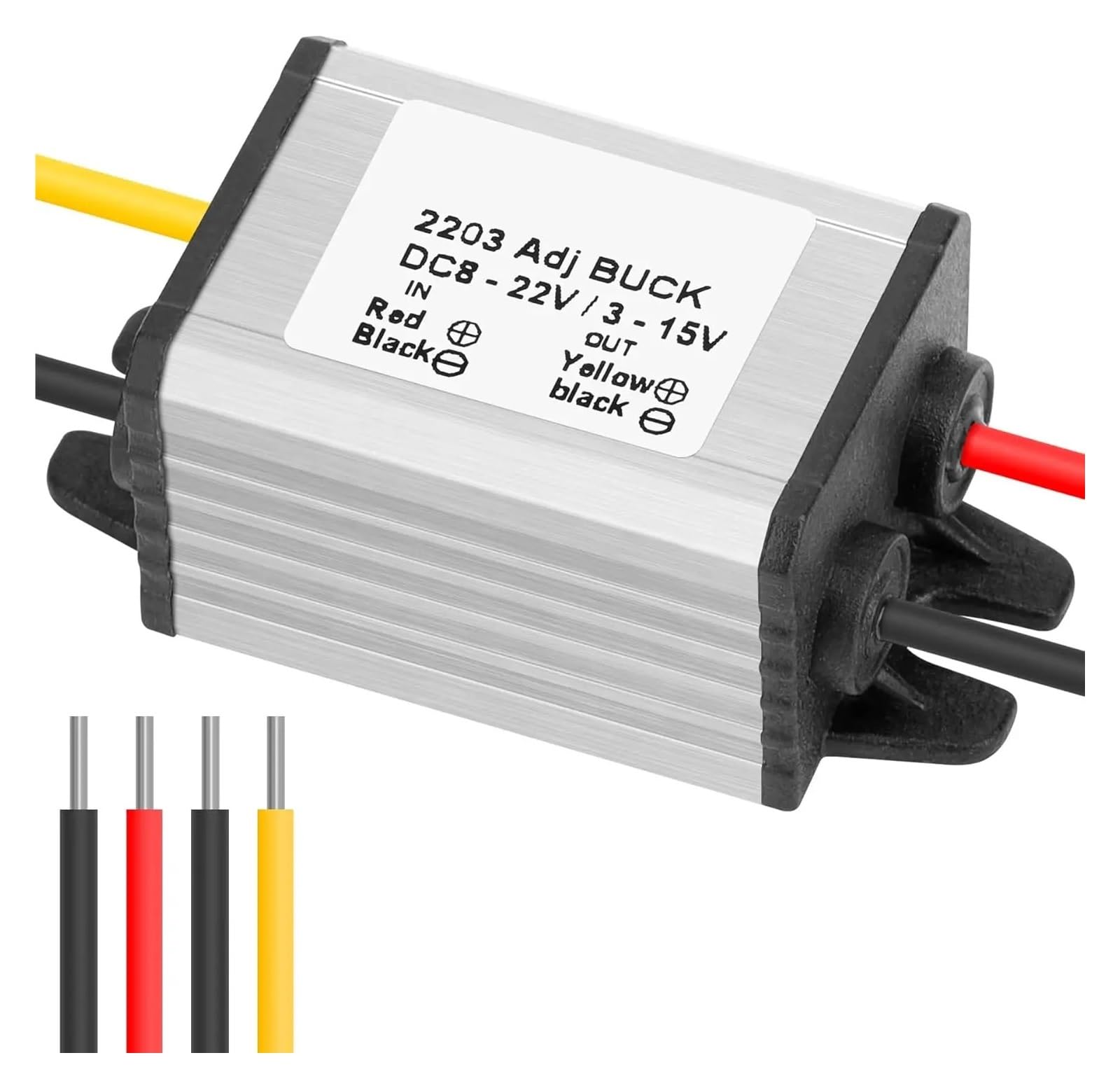 ZDVHOMCB DC 8-35V to DC 3-15V Buck Converter, DC18V20V24V to DC 12V 3A