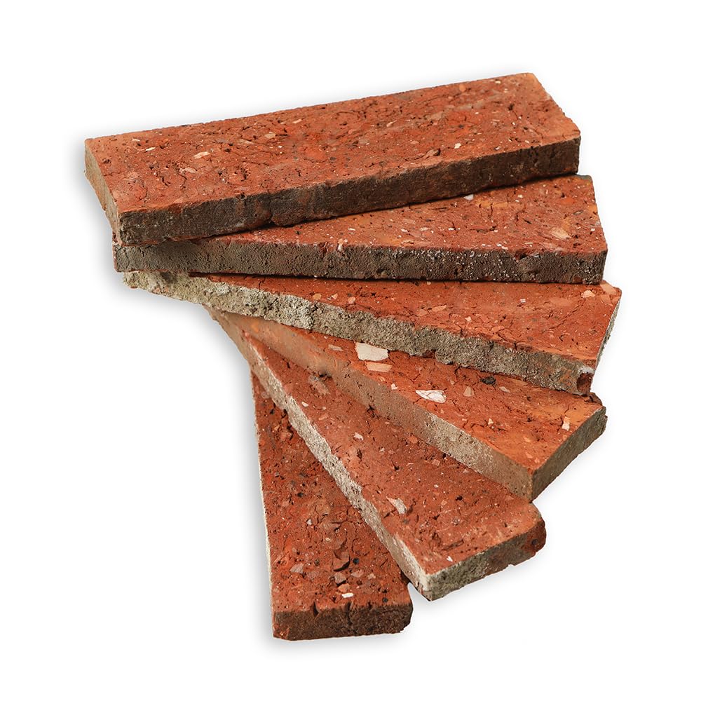Amazon | スライスレンガ 古レンガ 赤 レンガタイル (スライスレンガ