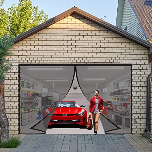 マグネット式 網戸, 175x180cm ドア用網戸 ドアカーテン 自動で閉まる 取付簡単 ドアカーテン 虫除け マグネット式 網戸 玄関カーテン 蚊帳 虫除け 蚊取り エコ 節電 取付簡単 引き戸 キッチン に に適用, ブラック