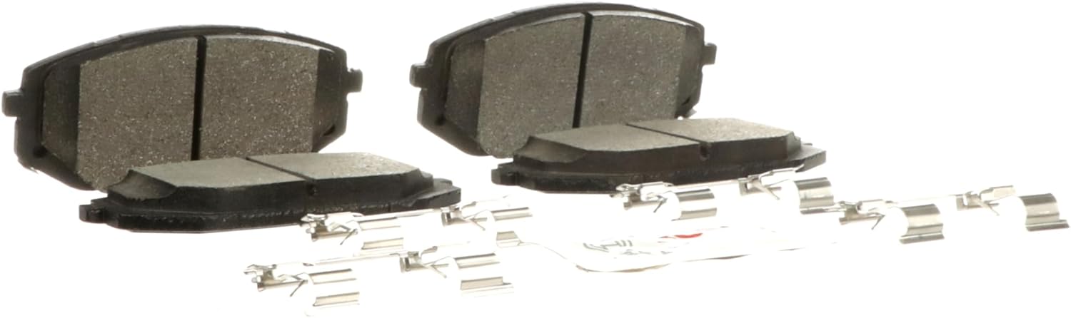 BOSCH BC2398 QuietCast Premium Ceramic Disc Brake Pad Set - Compatible with Select Hyundai Ioniq 5, Ioniq 6, Tucson; Kia EV6, K5, Sportage; FRONT