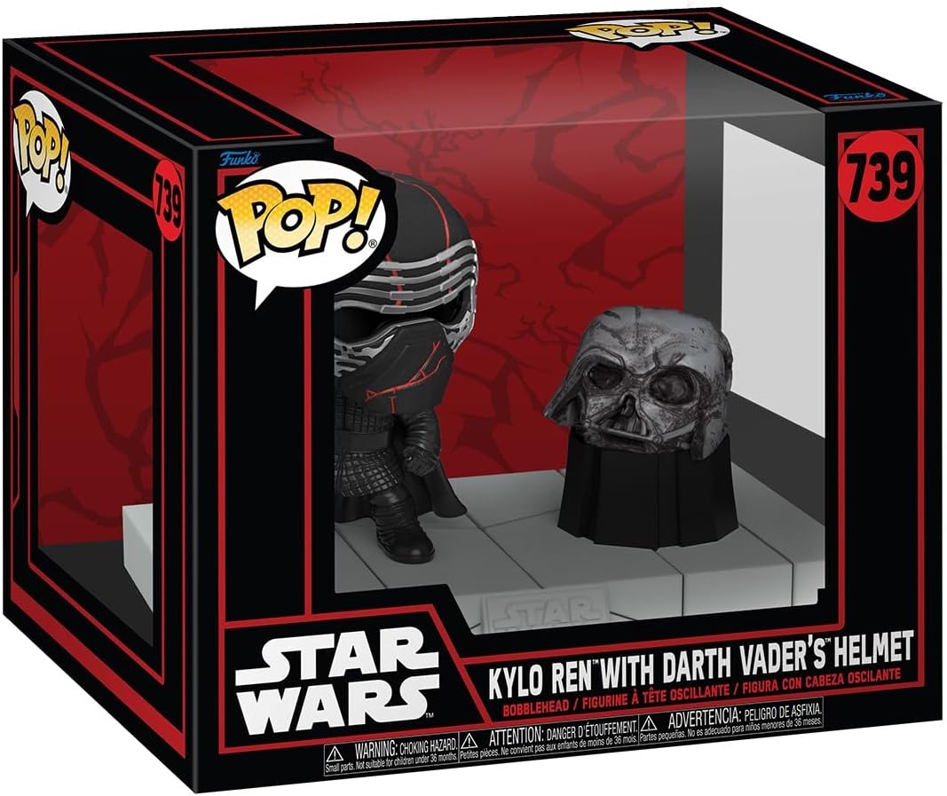 Pop! Deluxe: SW Darkside - Kylo Ren - Star Wars - Collectable Vinyl Figure - Gift Idea - Official Merchandise - Toys for Kids & Adults - Movies Fans - Model Figure for Collectors and Display