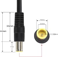 GINTOOYUN DC7909 Tápkábel 12V 7,9x5,5mm - Csupasz Végű Javítókábel Napelemhez, 16AWG Réz Vezeték, 2 Darabos Szett

AI: GINTOOYUN DC7909 Tápk 3