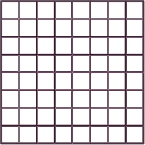 Multicortador de cuadrados de 64 x 1 pulgadas