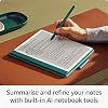 Amazon Kindle Scribe (64 GB) – Redesigned display with uniform borders. Now write directly on books and documents. With built-in notebook summarisation. Includes Premium Pen – Tungsten Grey