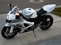 Vista 6 de iJDMTOY Relé de intermitencia LED electrónico de 7 pines Plug-N-Play, solución para hiperdestello, compatible con motocicleta Suzuki GSX GSXR SV DL