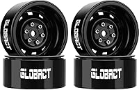 Vista 7 de GLOBACT 1.9 Beadlock Wheels - Cubo de rueda RC para 1/10 TRX4 TRX6 Axial SCX10 I II III Pro Redcat RC Crawler accesorios de actualización