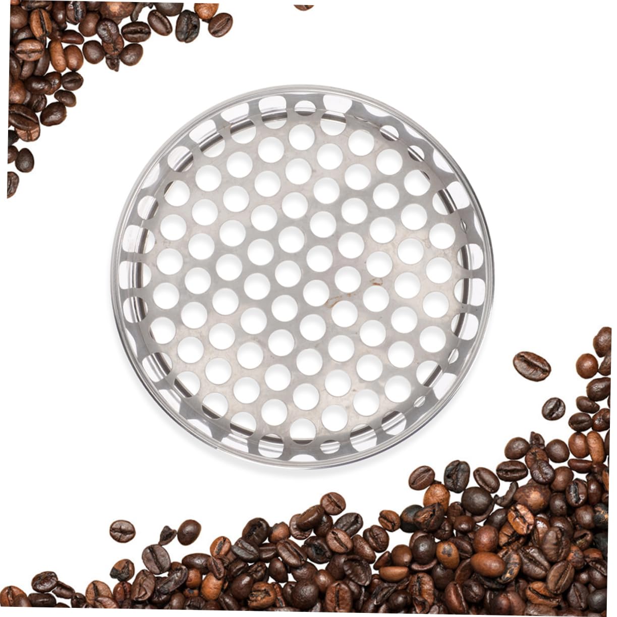 Setaccio a Maglia Fine in Acciaio Inox, 2 Pezzi, Rotondo