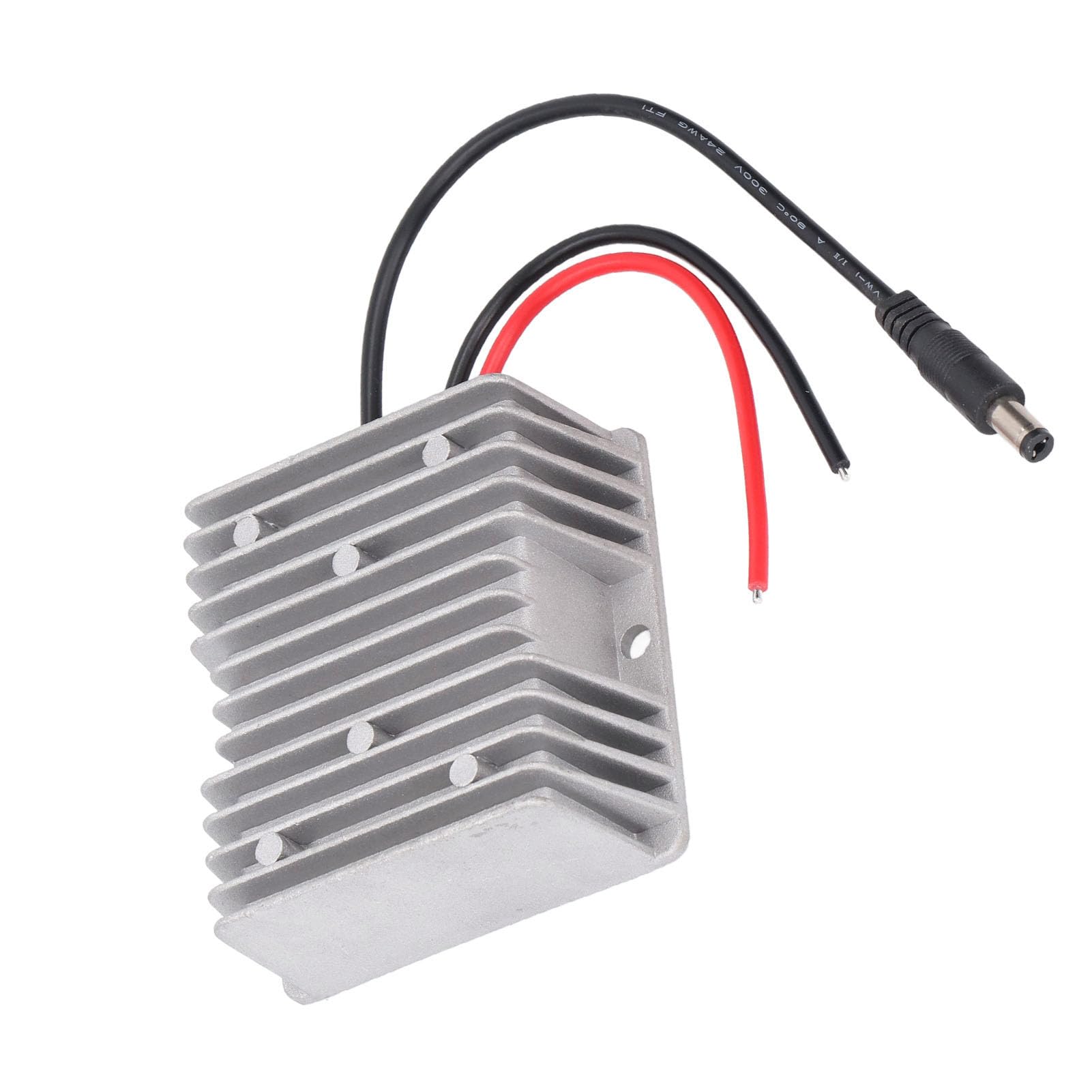 Jiawu DC-AC-Konverter, 48 V DC auf 24 V AC, 5 A, 120 W, Stromwandler, Kameratransformatormodul mit Integriertem Sicherheitsschutz für PTZ-Kameras, Fahrzeuge, Sicherheitssysteme, Krankenhausausrüstung