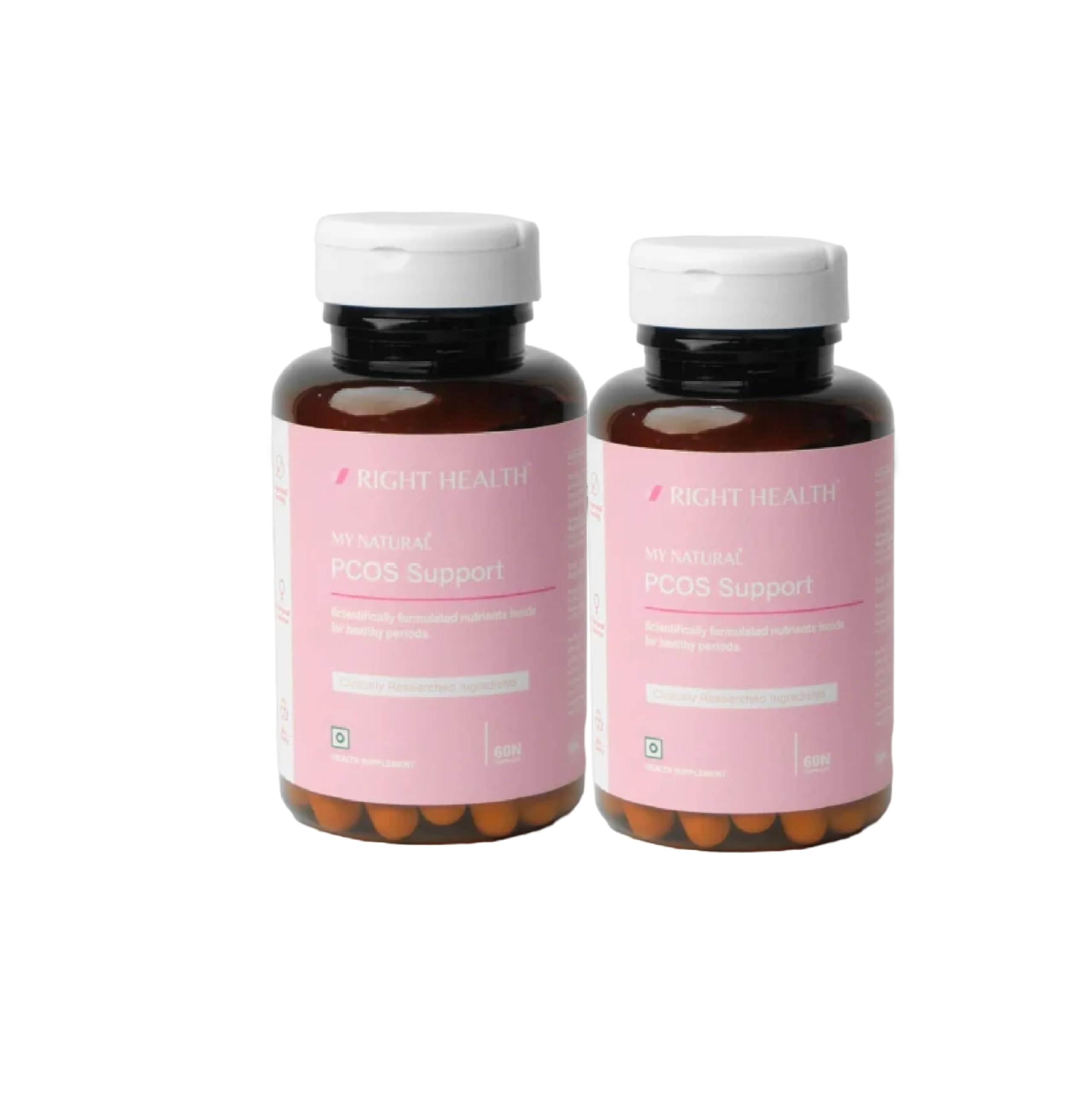My Natural PCOS Support Supplements for Women - 60 Capsules | Vitami B9, Myo-Inositol & N-Acetyl Cysteine (NAC) | Promotes Hormonal Balance & Better Cycles. (Buy One Get One Free) (B0B8SPS64W) Amazon Price History, Amazon Price Tracker