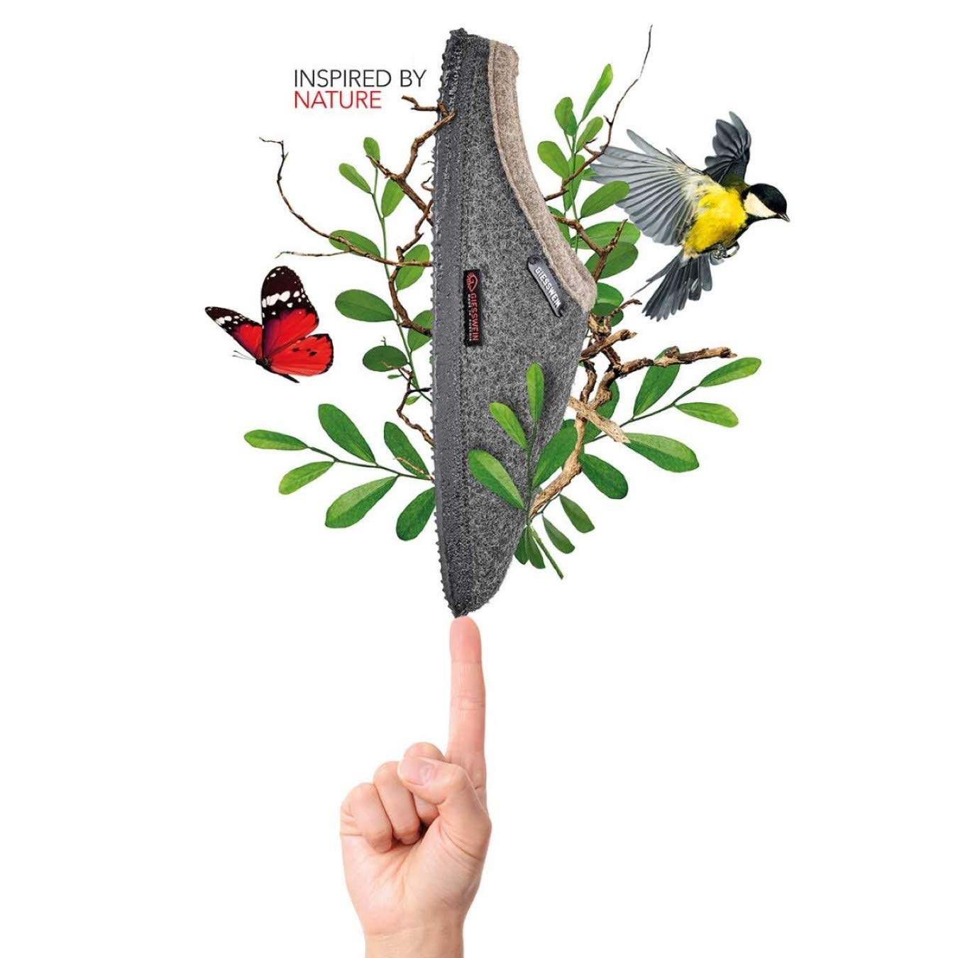 Giesswein Zapatillas Dannheim - Cálidas pantuflas de fieltro para mujeres & hombres