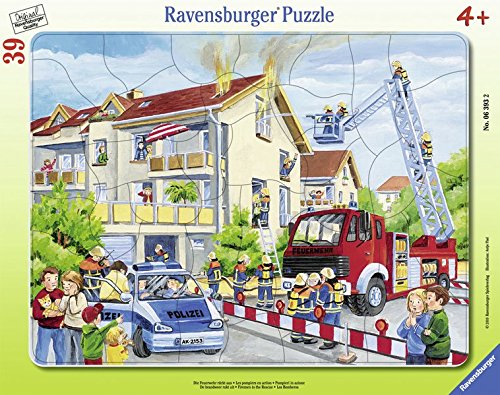 Preisvergleich Produktbild Ravensburger 06393 - Die Feuerwehr rückt aus