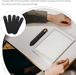 5-Pack Porte-stylos adhésif Sleeve Stylus Couverture de stylo Stretchy Spandex Porte-plaquette antidérapant Poche pour tablette Retour Artistes numériques 7.28 X 1.37 X 0.07 dans
