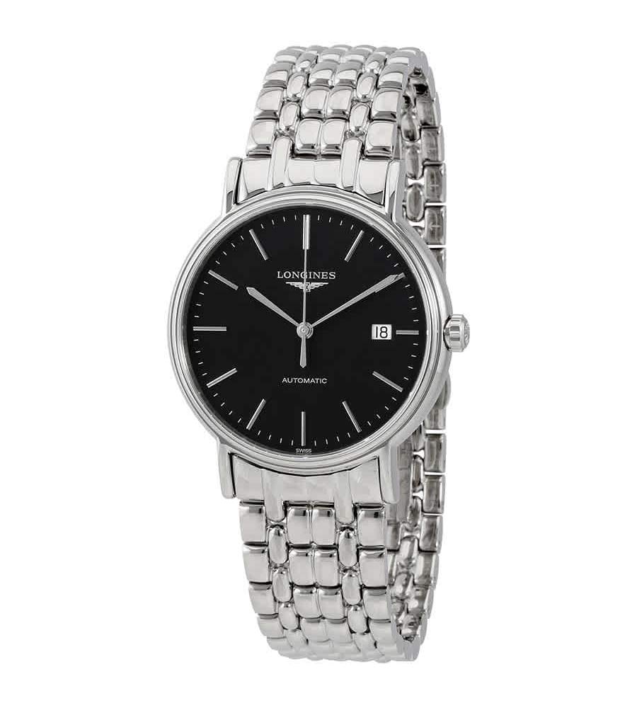 Longines Presence Automatic Black Dial Men's Watch L49214526