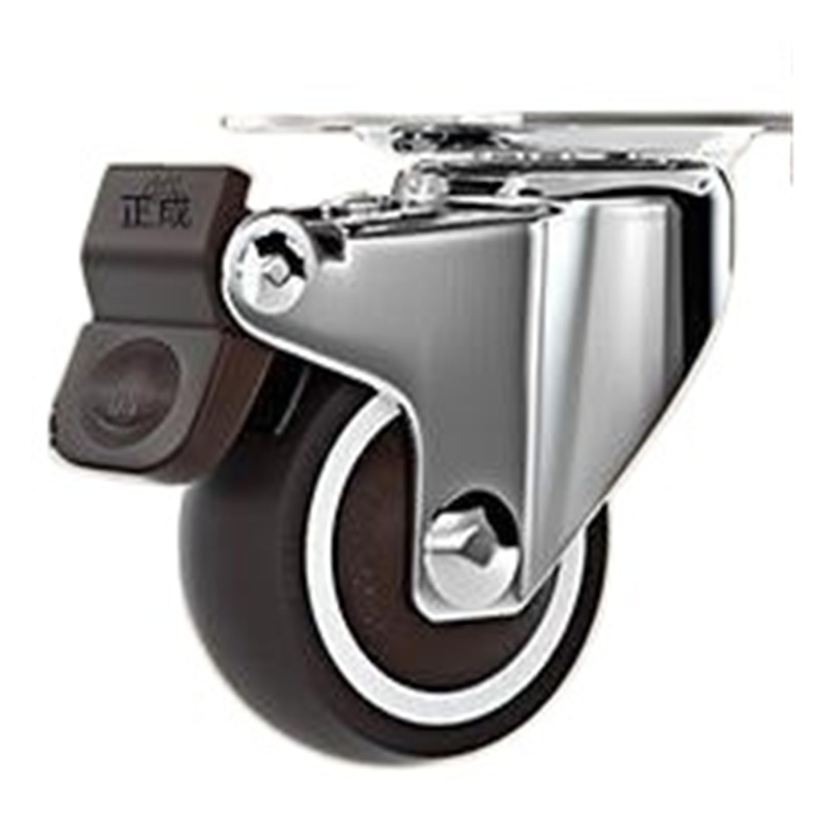 4er-Pack 2-Zoll-TPR-Silent-Universalrollen | For Möbel (drehbare und feste Optionen)(Universal-Brake)
