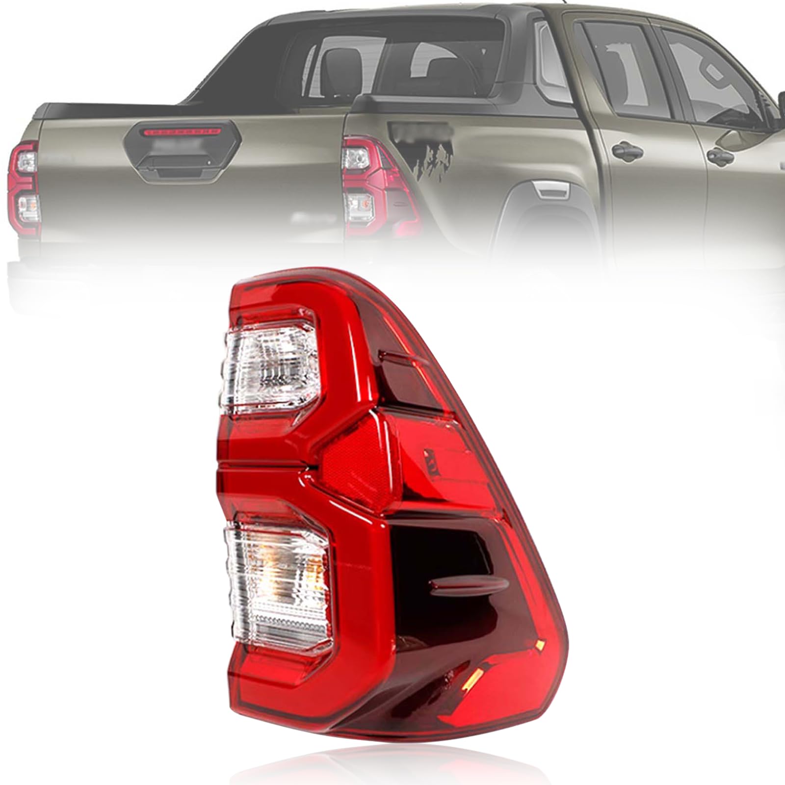 Amazon.com: MACIMAI Driver LED Tail Light for Toyota Hilux