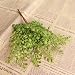SSWQ Hot Home Decor Simulation Plants Silk Flower Loose Fishtail Fern Leaf Plant 54 Small Fresh Artificial Flowers European-Style Plants Grass