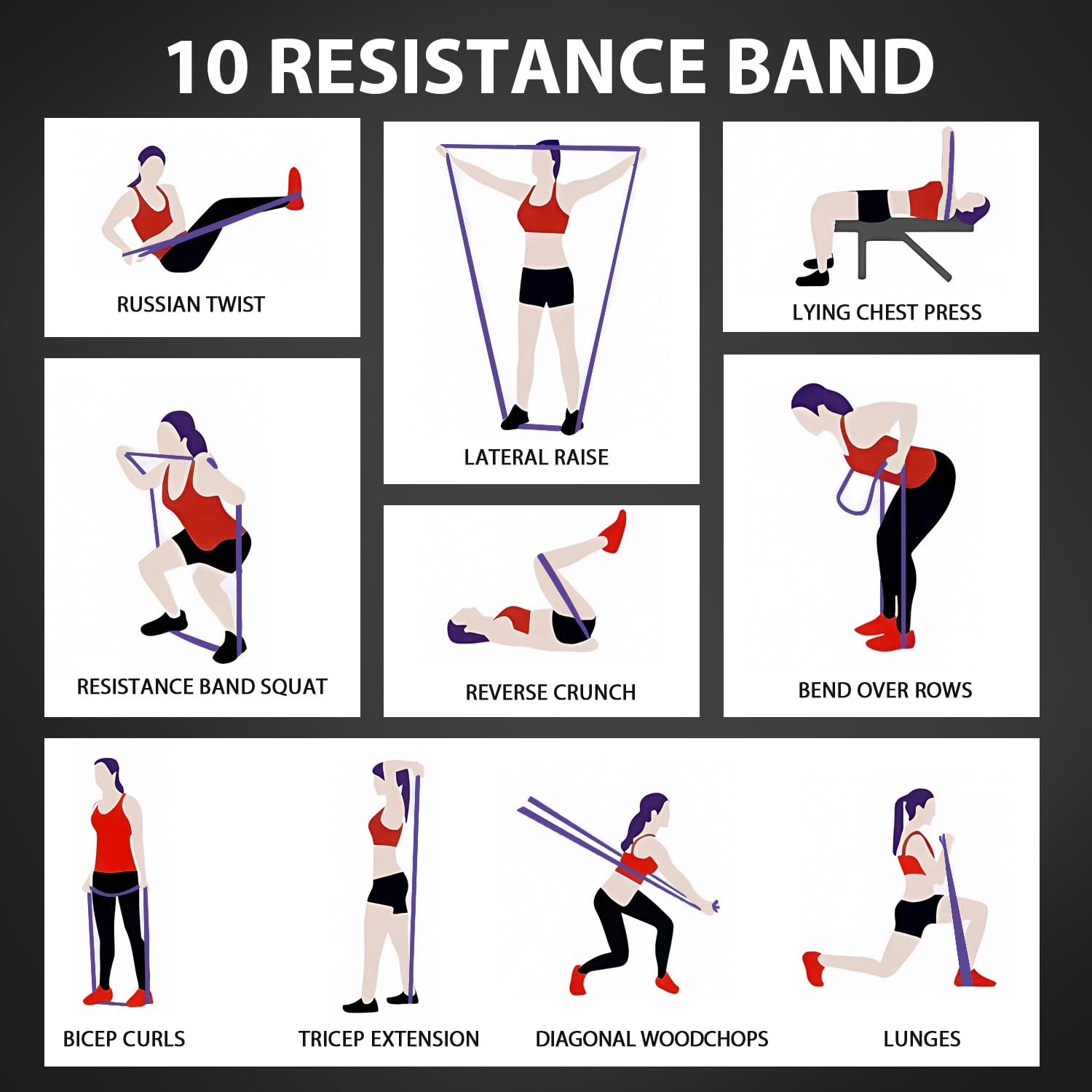 LEEKEY Bandas de resistencia, bandas de ejercicio, bandas de asistencia para dominadas, juego de bandas de entrenamiento, bandas para entrenamiento, banda para hombres y mujeres, entrenamiento de