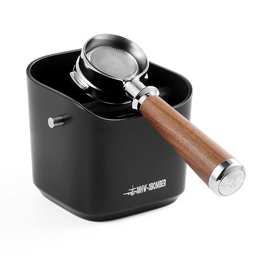 MHW-3BOMBER Espresso Knock Box, 1.2L Coffee Knock Box GB5967B
