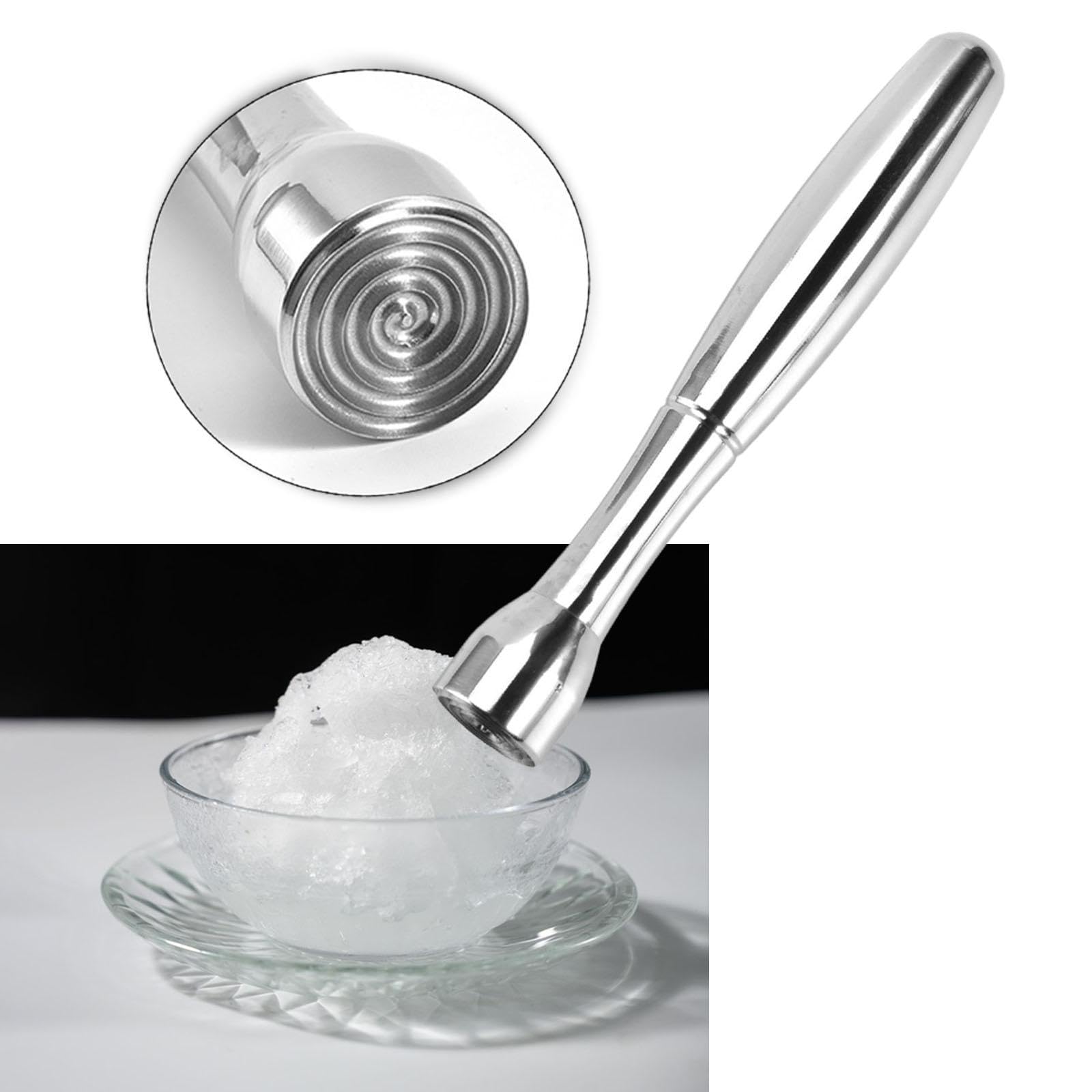 Bothyi Cocktail Muddler Cocktail Popsicle Sturdy Kitchen Tool Portable Ice Crusher Drink Mixer Lemon Crusher for Bar Restaurant Cafe