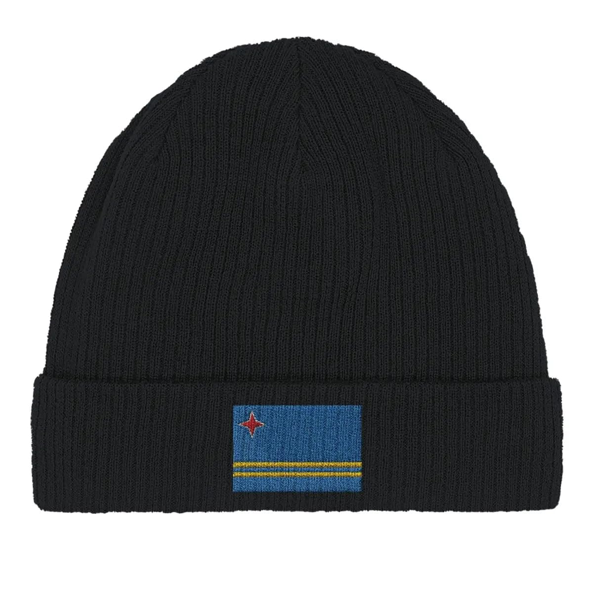 Bonnet en coton drapeau d'Aruba bonnet stretch léger et confortable