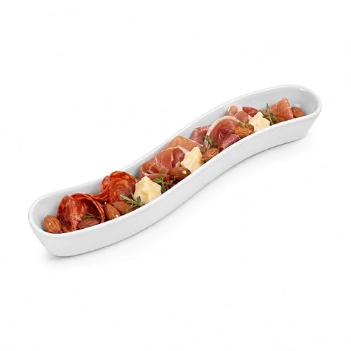 Restaurantware Swerve 10 Ounce Olive Plate