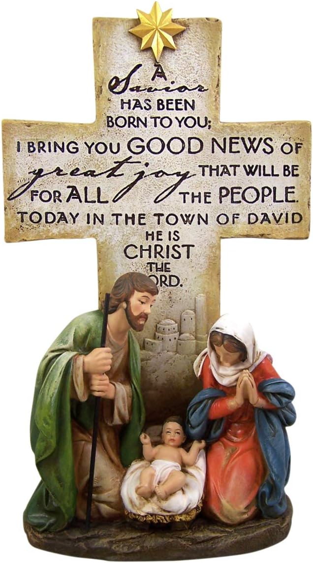 CB Gift A Savior Is Born Holy Family Figurine, 12"