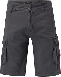 Men's Summer Solid Color Pants Short Casual Straight Shorts Pant Pocket Button Cargo Casual Elastic Slim Pants Short Mens Athletic Shorts without Pockets White Cycling Shorts Women Plus Size Men'S B