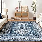 Artistic Weavers Desta Vintage Oriental Area Rug, 7'10' x 10'2', Navy