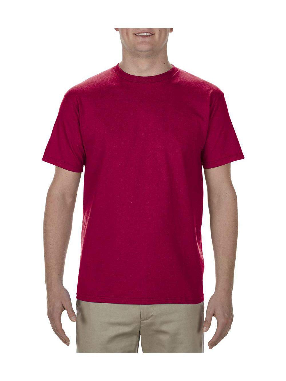 Alstyle - Premium T-Shirt - 1701 - XS - Cardinal | Amazon.com