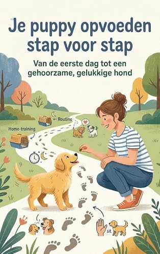 Je puppy opvoeden stap voor stap: Van de eerste dag tot een gehoorzame, gelukkige hond