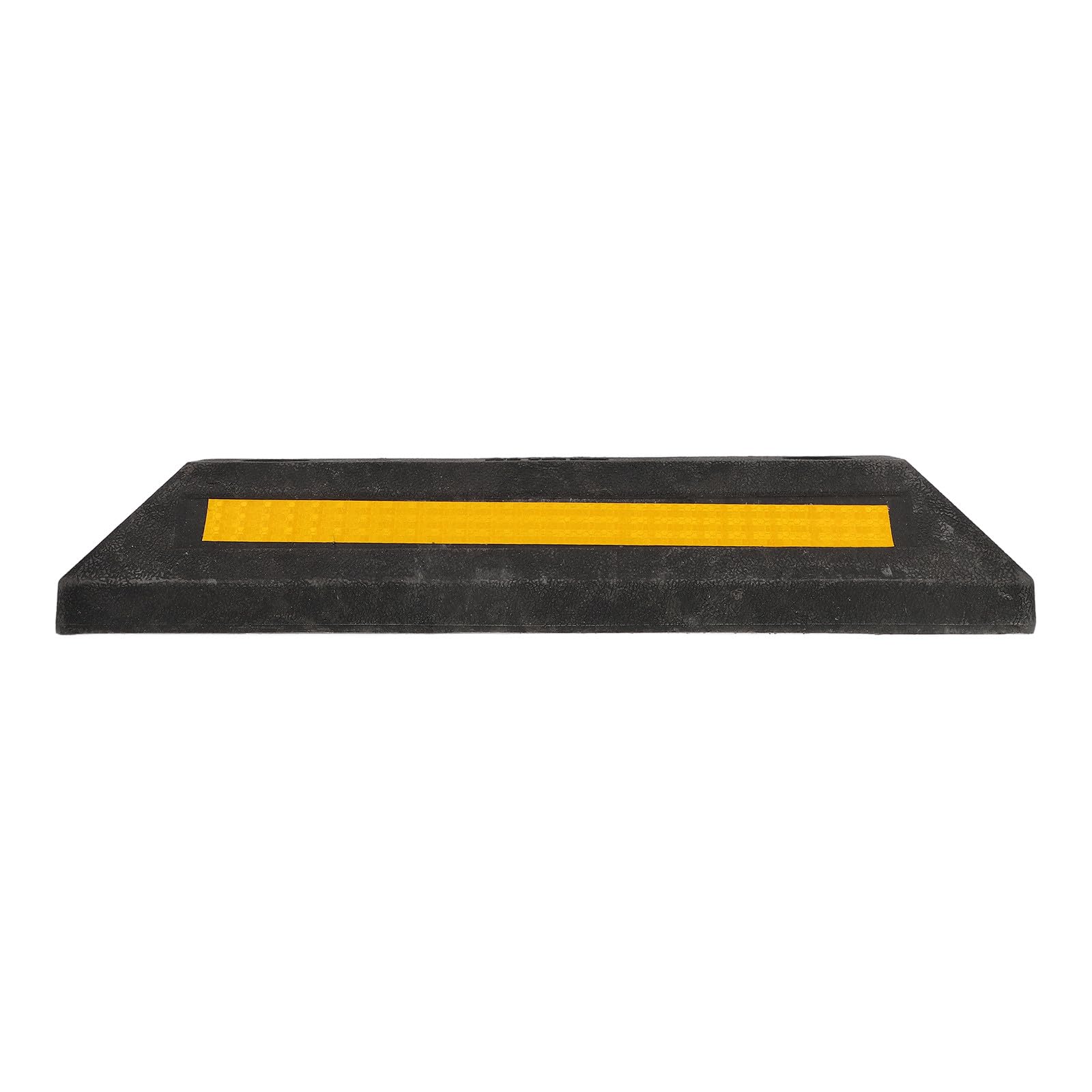 Gadpiparty Tope de Estacionamiento Calzo para Rueda para Garaje de Goma Resistente Fácil de Instalar Que Previene el Retroceso del Vehículo en Espacios Reducidos