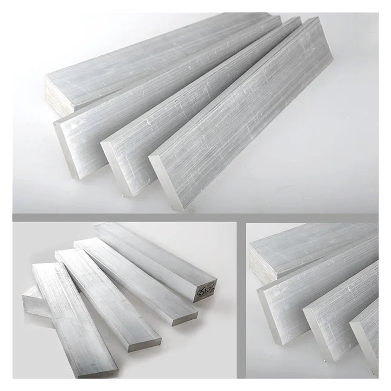 Aluminiumstange Aluminiumstange, Dicke 10 mm, Breite 10–80 mm, Länge 300–500 mm(10 x 60 x 300mm)