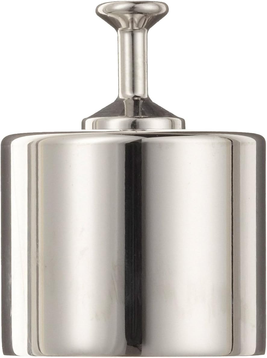 Rice Lake Stainless Steel ASTM Class 1 Precision Metric Test Weight Kit with Screw Knob, 100g Mass