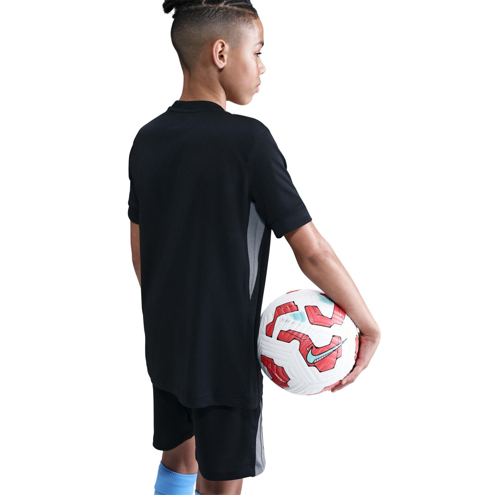 Nike FC Chelsea 2025/26 Stadium Goalkeeper Nike Dri-Fit Kurzärmliges Replika-fußballtrikot für Ältere Kinder Maglia da Calcio Replica Unisex - Bambini e Ragazzi