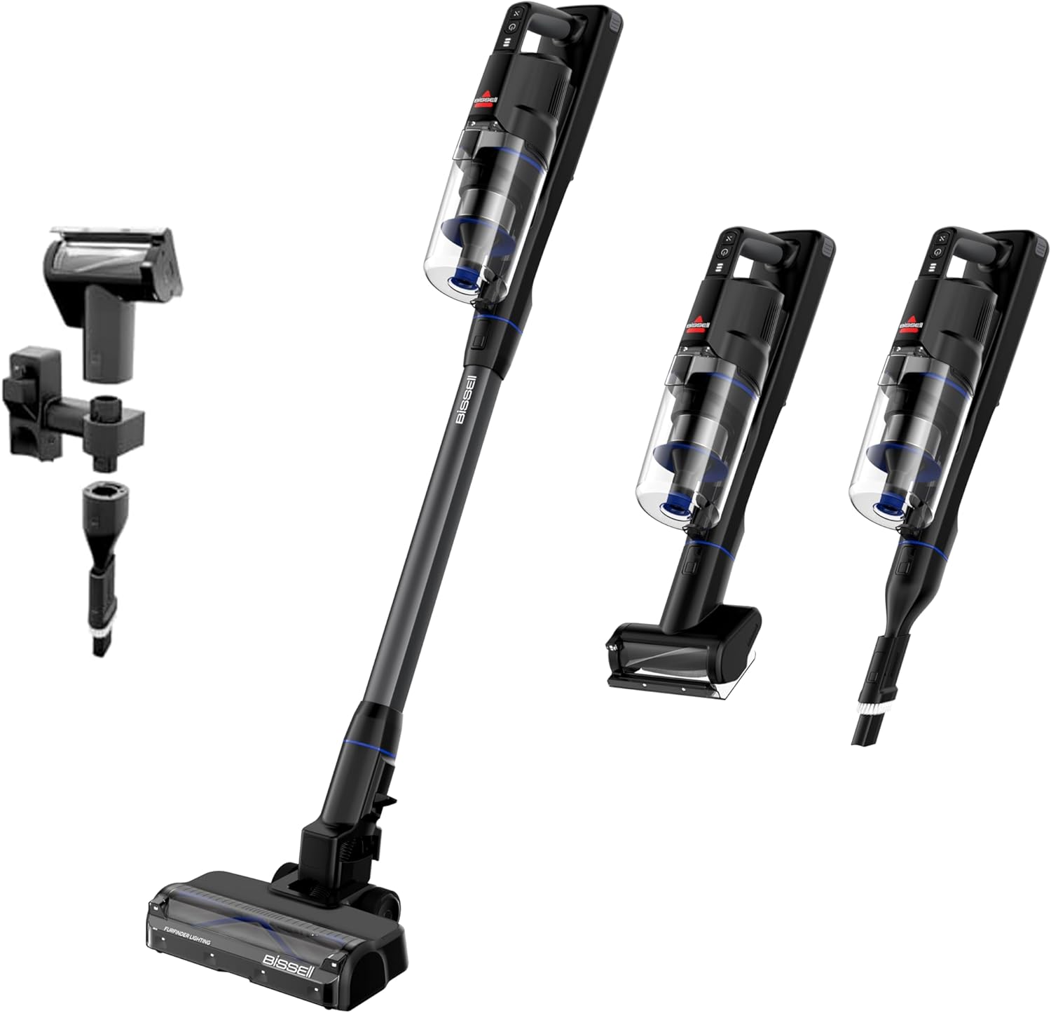 BISSELL - PowerClean FurGuard Cordless Stick Vacuum - Black / Titanium - Thumbnail 5