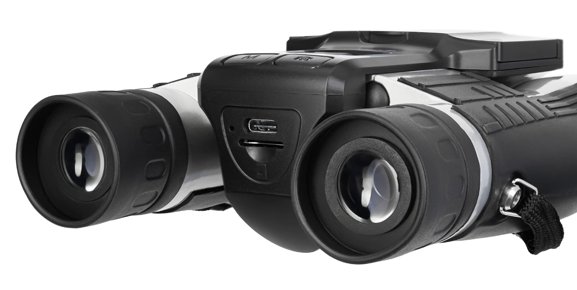 Levenhuk Atom Digital DB20 LCD Binocolo Potente, Compatto e Leggero, con Display LCD Integrato e Videocamera