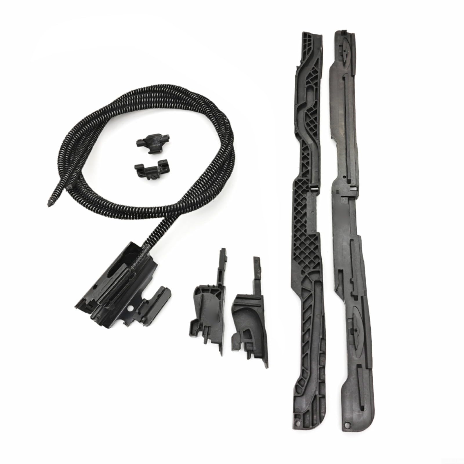 1 juego de cables de reparación de techo corredizo para Mini para Cooper F54 F55 F56 F60 F66 F65, OEM 54107379624, ABS + componente de accionamiento de metal, mantenimiento exterior del coche