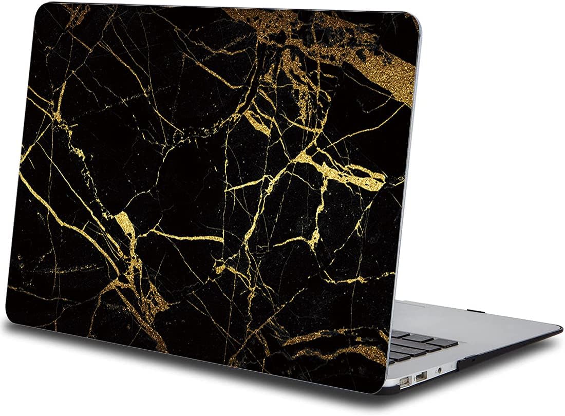 🛒 Flаѕh Sаlе One Micron Case and Keyboard Cover Compatible with MacBook Air 11 inch, Plastic Pattern Hard Case Shell Compatible with MacBook Air 11.6 Inch (Model: A1465/A1370)-Black Gold Marble Rеvіеw Prоduсt One Micron Case and Keyboard Cover Compatible with MacBook Air 11 inch, Plastic Pattern Hard Case Shell Compatible with MacBook Air 11.6 Inch (Model: A1465/A1370)-Black Gold Marble