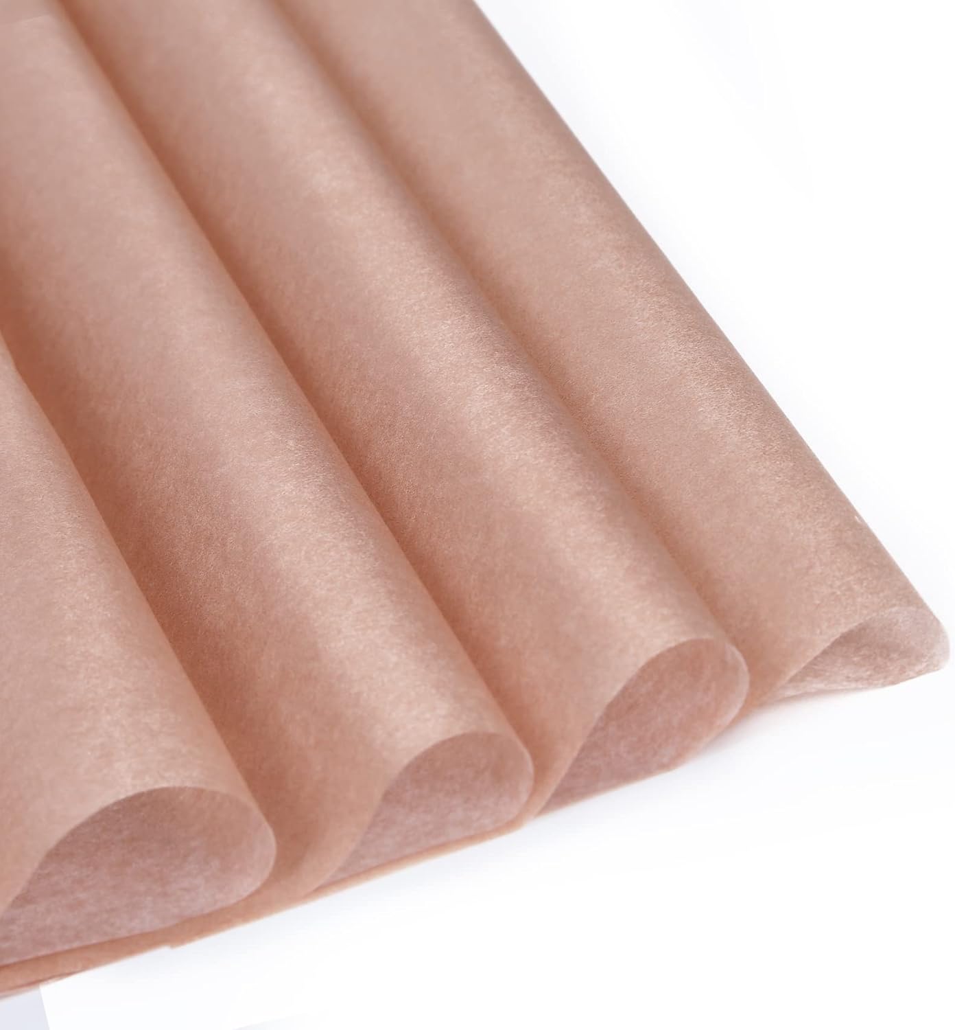 UNIQOOO 100 Sheets 20X14 Premium Metallic Rose Gold Tissue Gift Wrap Paper Bulk, Great for Gift Bag, Recyclable Gift Wrapping Accessory, Perfect for Small Gift bags, Pinata, Wedding, Party, Cutout : Everything Else
