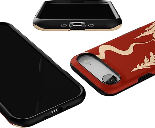 Miniatura 7 de Casely Funda para iPhone 17 Air Nevado Acogedor invierno vacaciones de Navidad Compatible con MagSafe Diseño protector audaz